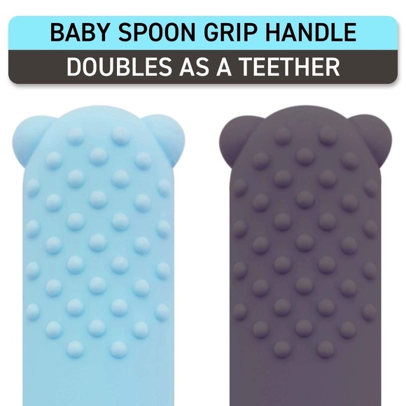 MONEE 4 Baby Silicone Spoons in perfect condition - Picture 4 of 6